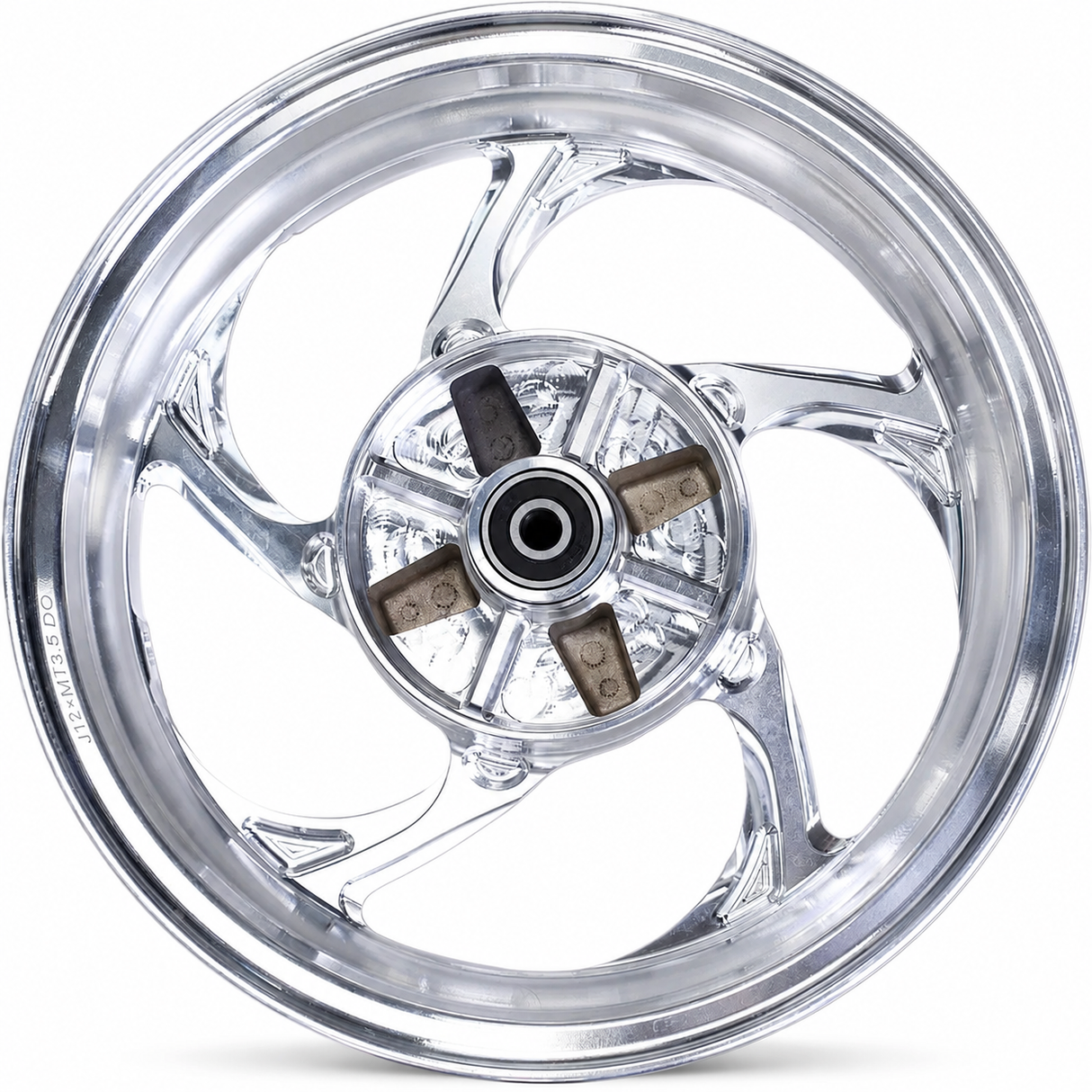 Paire de jantes CNC — Honda Monkey 125, Grom / MSX, Dax ST 125 avec ABS