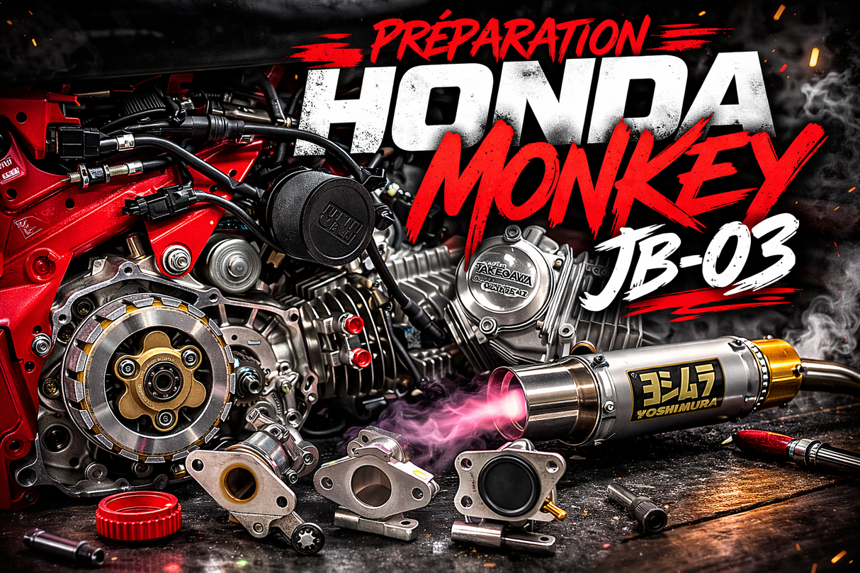 Préparation HONDA Monkey 125 JB-03 / JB-05