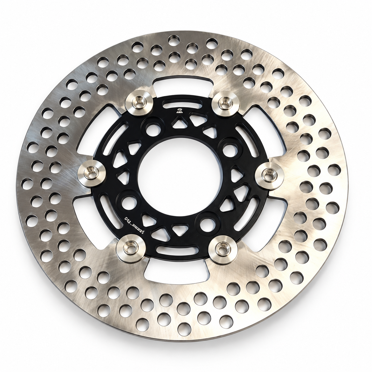 Disque de frein avant flottant 220 mm — KN Planning — Honda Monkey 125, Dax 125 & Grom / MSX sans ABS (KN-PXDK-220SVBK)