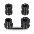 Entretoises de roue KITACO noires pour Honda Monkey 125 JB02 et JB03
