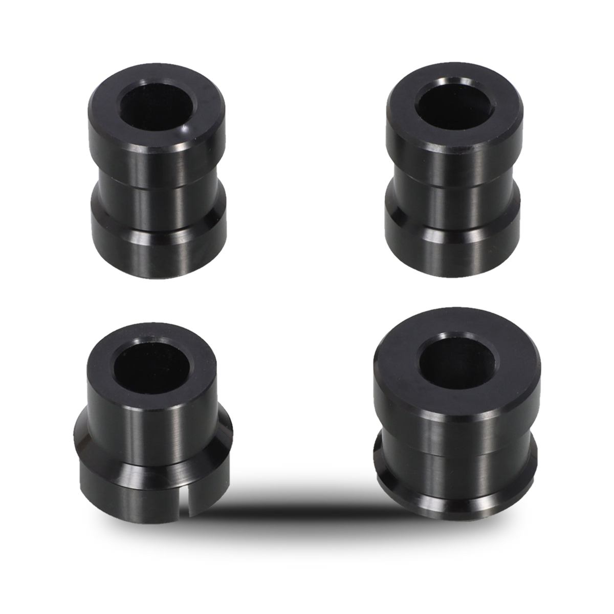 Entretoises de roue KITACO noires pour Honda Monkey 125 JB02 et JB03