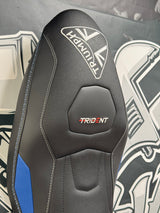 Garnissage de selle pour TRIUMPH Trident 660 bleu