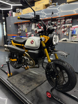 Guidon pliable style rétro — NXR Parts — Honda Monkey 125 & Dax 125 (toutes générations)