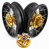 Paire de roues à rayons tubeless 12" — NXR Parts — Honda Monkey 125, Dax 125, Grom / MSX