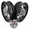 Paire de roues à rayons tubeless 12" — NXR Parts — Honda Monkey 125, Dax 125, Grom / MSX