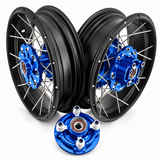 Paire de roues à rayons tubeless 12" — NXR Parts — Honda Monkey 125, Dax 125, Grom / MSX
