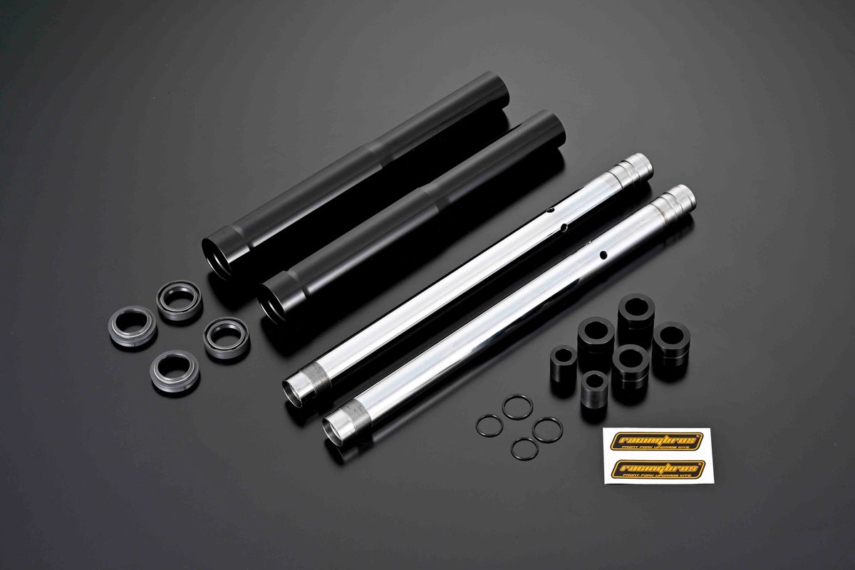 Kit rabaissement de fourche 8 à 12 cm — RACING BROS — Honda Monkey 125, Dax 125, Grom / MSX