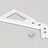 Kitaco 569-1300250 Brake Hose Guard, Monkey 125 blanc