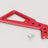Kitaco 569-1300250 Brake Hose Guard, Monkey 125 rouge