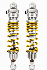 Paire d'amortisseurs arrière réglables NXR RS1 Low Rider 280 mm — Honda Monkey 125 (JB02/JB03/JB05) & Dax 125 (JB04/JB06)