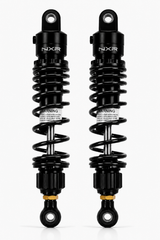 Paire d'amortisseurs arrière réglables NXR RS2 — 330 mm (origine) / 350 mm Off Road — Honda Monkey 125 (JB02/JB03/JB05) & Dax 125 (JB04/JB06)