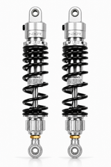 Paire d'amortisseurs arrière réglables NXR RS2 — 330 mm (origine) / 350 mm Off Road — Honda Monkey 125 (JB02/JB03/JB05) & Dax 125 (JB04/JB06)