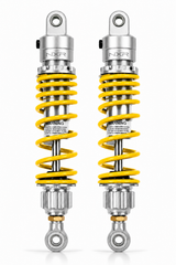 Paire d'amortisseurs arrière réglables NXR RS2 — 330 mm (origine) / 350 mm Off Road — Honda Monkey 125 (JB02/JB03/JB05) & Dax 125 (JB04/JB06)