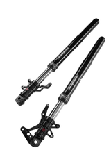 Fourche complète réglable BISHOP31 — RACING BROS — Honda Monkey 125, Dax 125, Grom / MSX