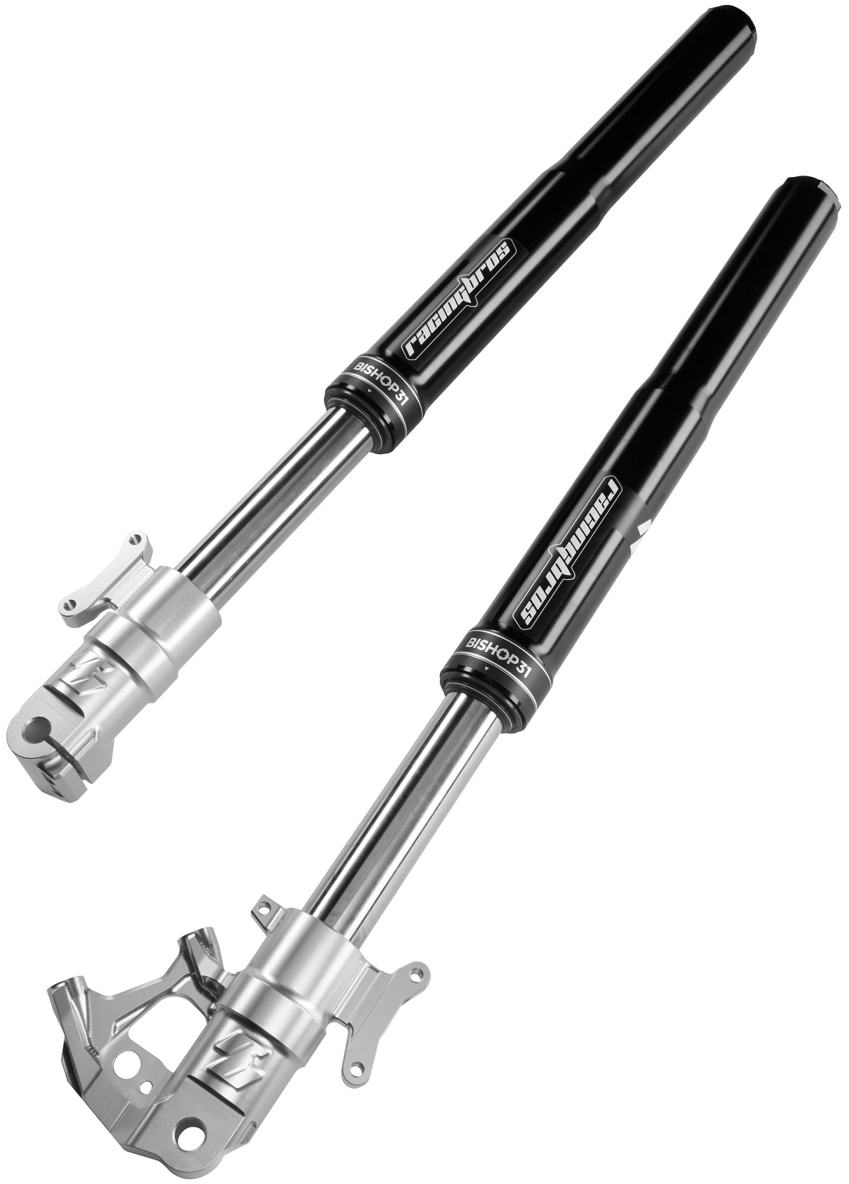 Fourche complète réglable BISHOP31 — RACING BROS — Honda Monkey 125, Dax 125, Grom / MSX