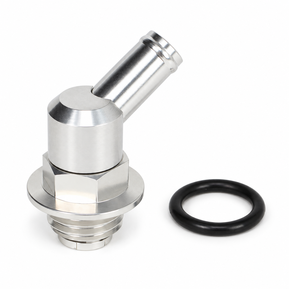 Bouchon reniflard aluminium usiné sans jauge — TAKEGAWA — Honda Monkey, Dax & Grom / MSX (00-07-0176)