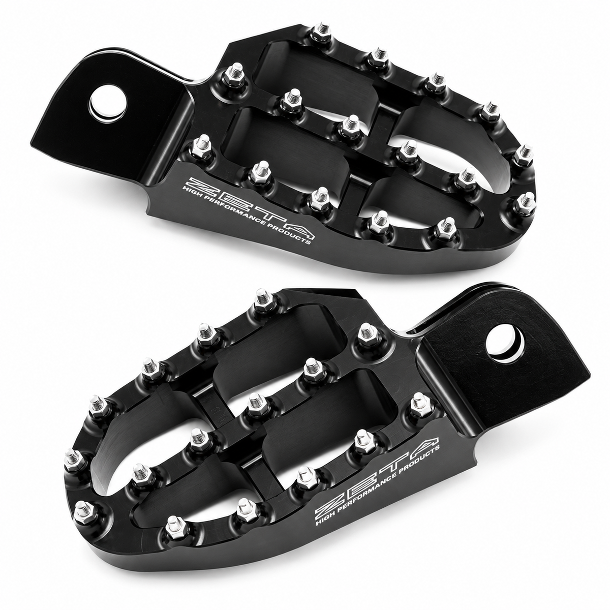 Repose-pieds pilote en aluminium — ZETA — Honda Monkey 125 & Grom / MSX (F6991)