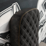 Selle complète capitonnée losanges — NoxCustom — Honda Dax 125 (JB04 · JB06)