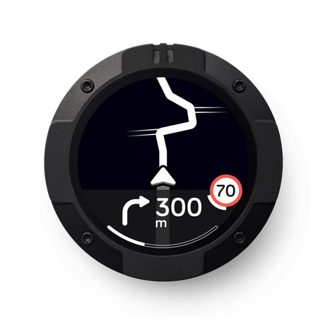 Compteur GPS moto Beeline MOTO II noir – traqueur GPS sur guidon