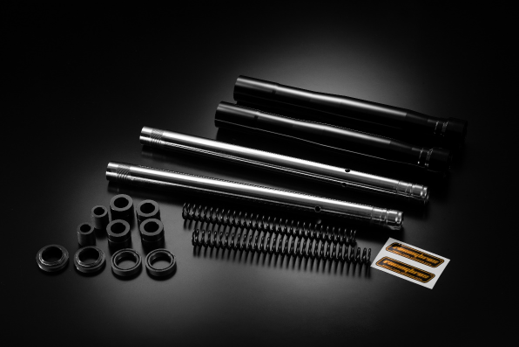 Kit rabaissement de fourche 8 à 12 cm — RACING BROS — Honda Monkey 125, Dax 125, Grom / MSX