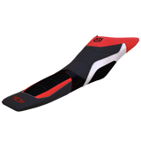 garnissage selles Husqvarna 701 rouge